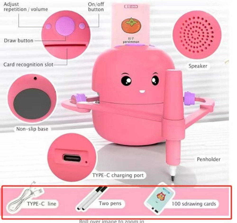 Drawing Robot for Kids Interac - Kids' Toy ulasan dan harga