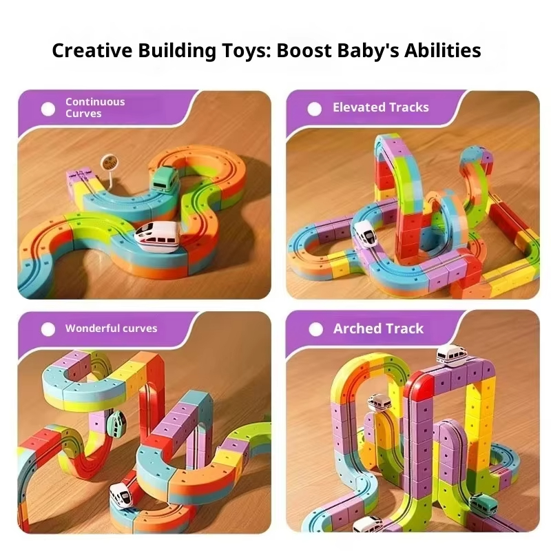 Electric Magnetic Track Set Wi - Kids Toys Electric Car ulasan dan harga