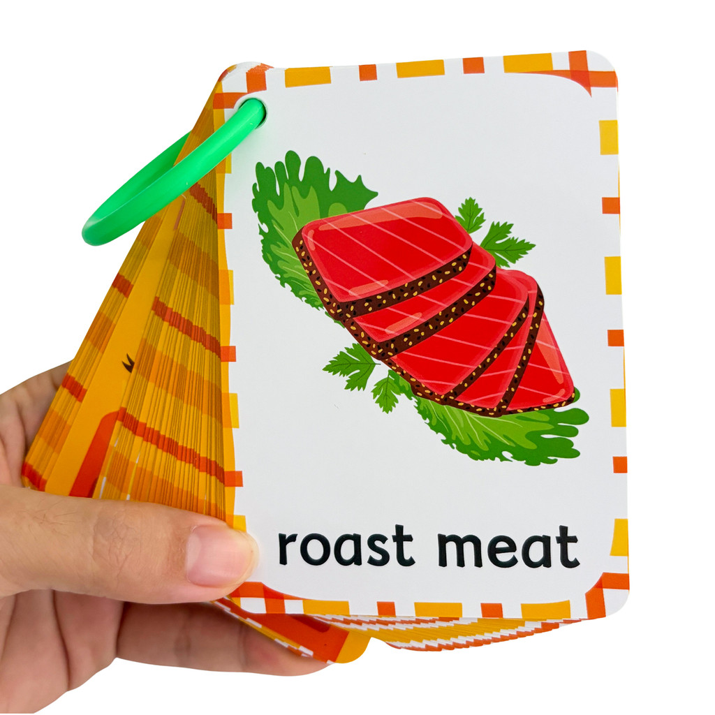 Delicious Food Vocabulary Engl - Educational Flash Card ulasan dan harga