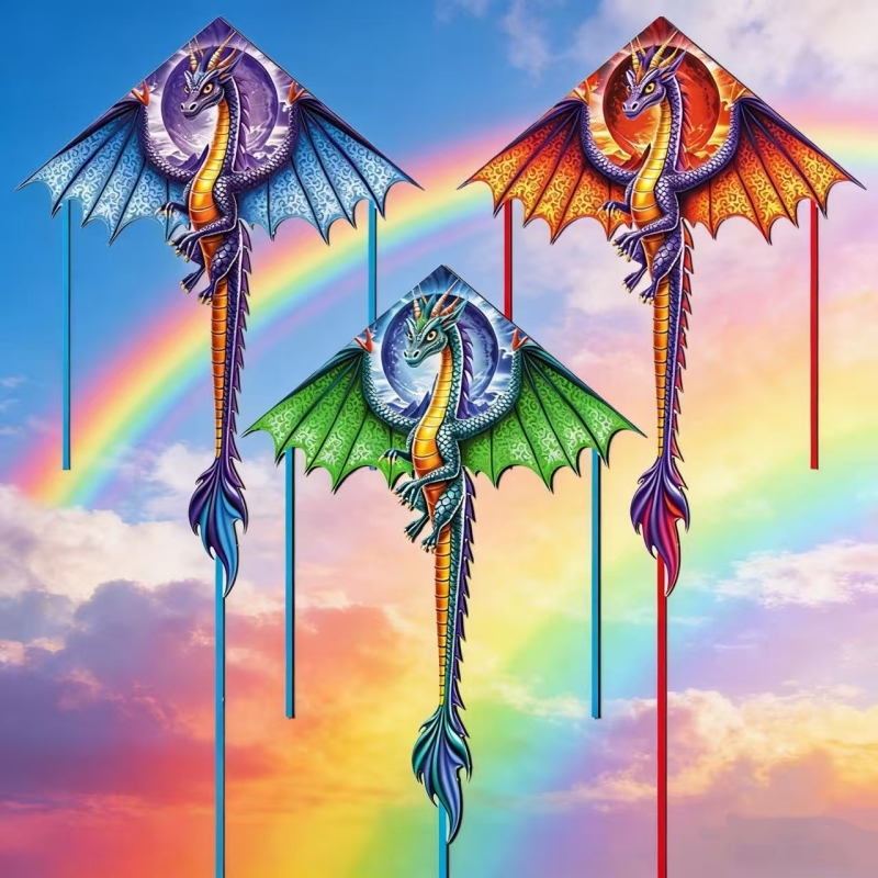 Dragon Kites flying for adults - Kite Wind Outdoor ulasan dan harga
