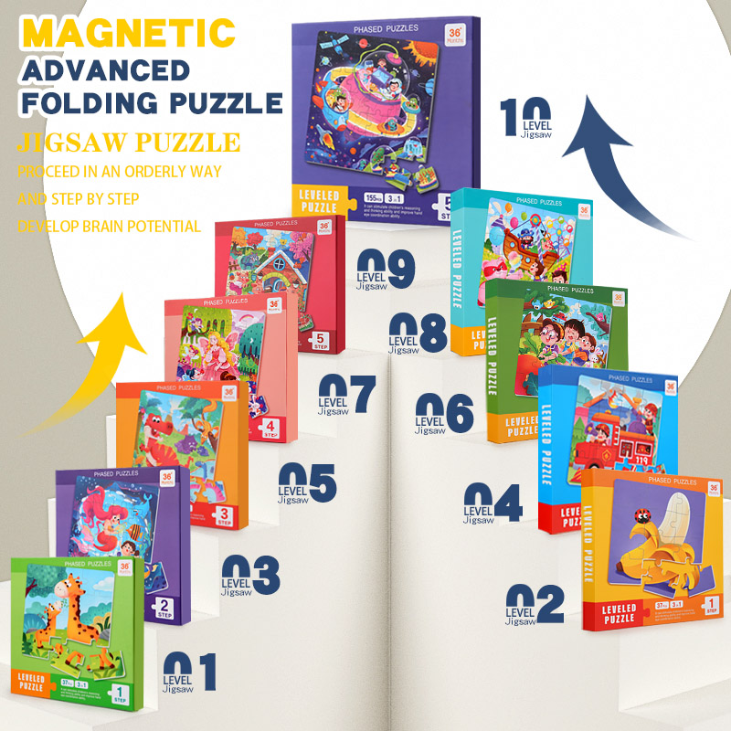 Kids Magnetic Wooden Puzzle Ca - Kids Quiet Toys ulasan dan harga