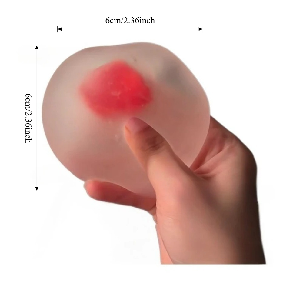 Squishy Strawberry Stress Ball - Kids' Toy ulasan dan harga