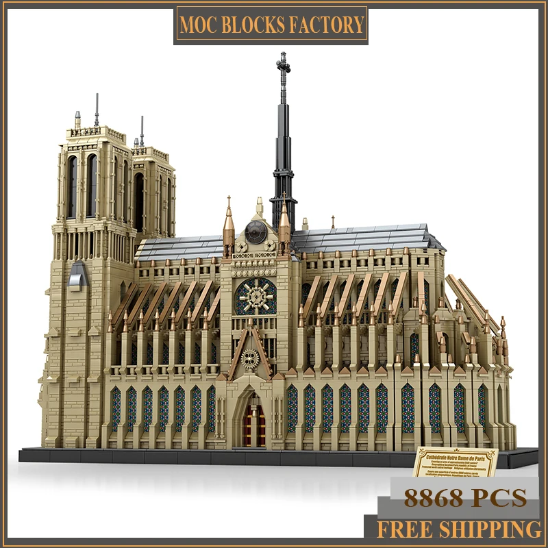 NEW 8868Pcs World Famous Archi - Kids Toys Paris ulasan dan harga