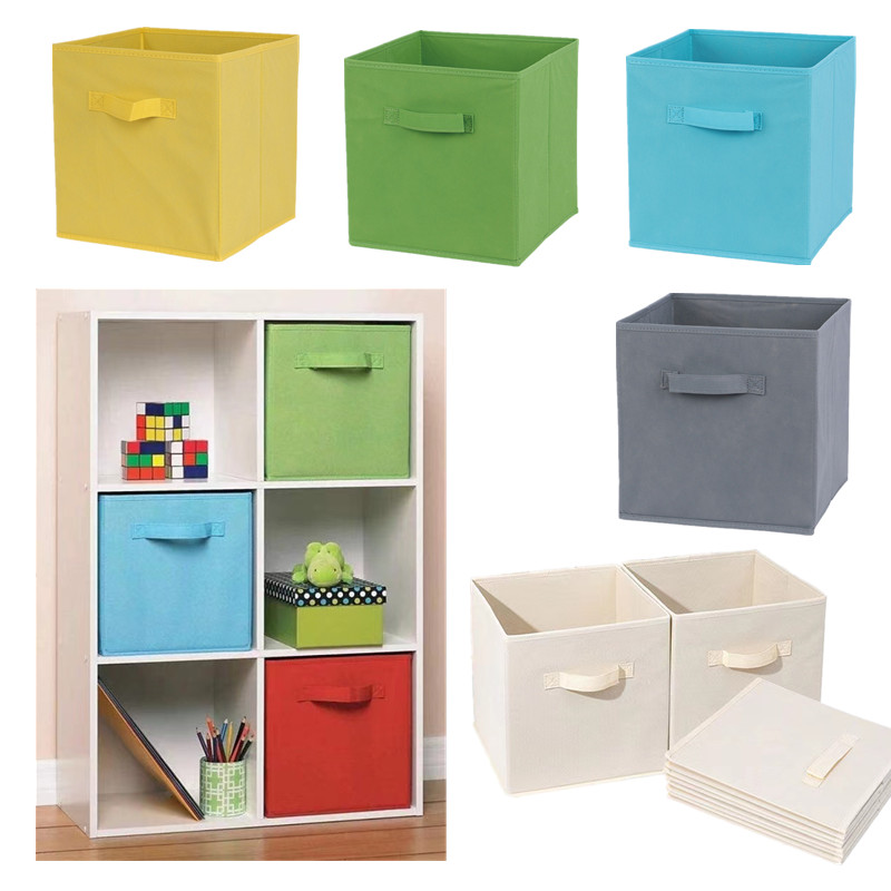 Non Woven Fabric Storage Bin C - Kids Toys Drawers ulasan dan harga
