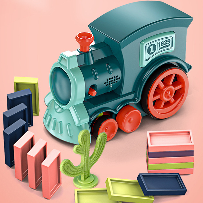 Kids Electric Domino Train Car - Kids Toys Electric Car ulasan dan harga