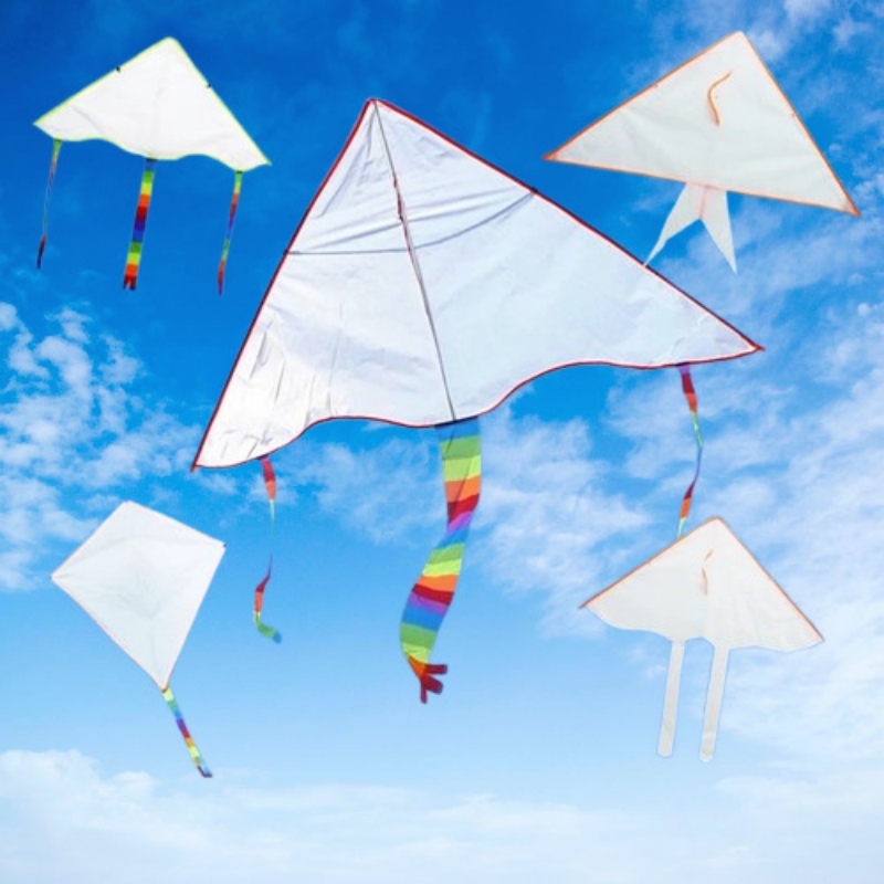 2pcs diy kite nylon fabric adu - Kite Wind Outdoor ulasan dan harga