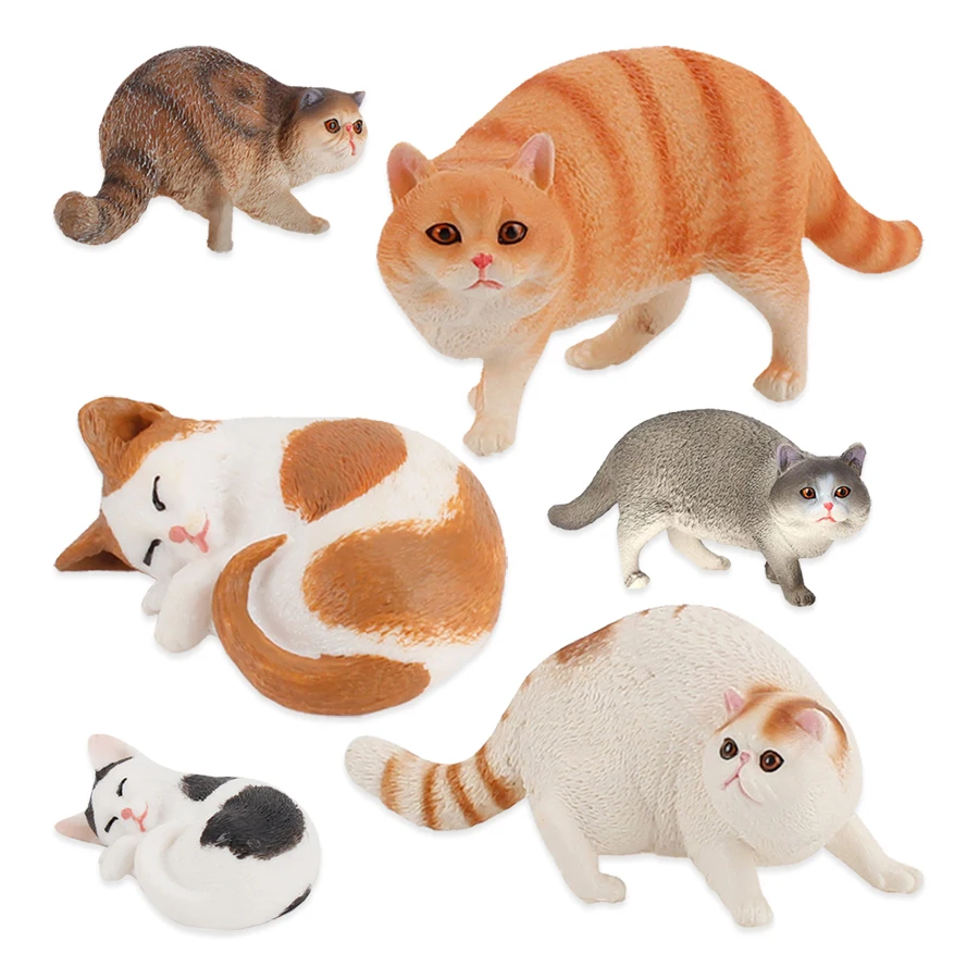 Cat Model Toys Farm Animals Mi - Sandbox Play Set ulasan dan harga
