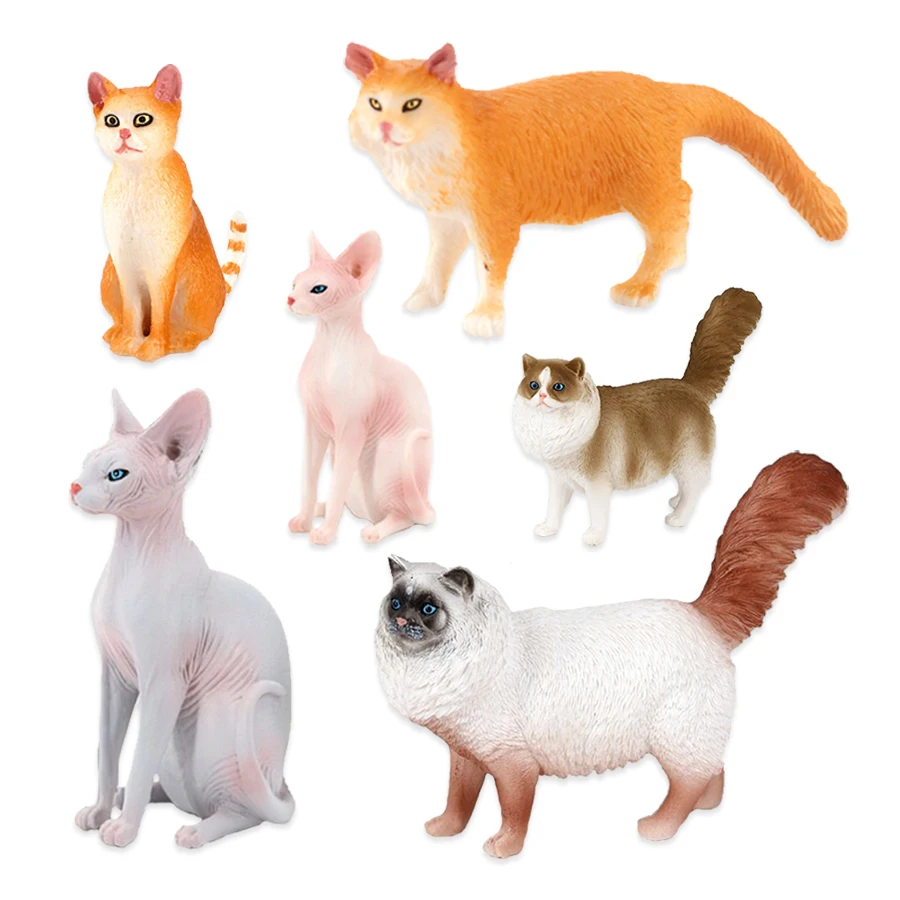 Cat Model Toys Farm Animals Mi - Sandbox Play Set ulasan dan harga