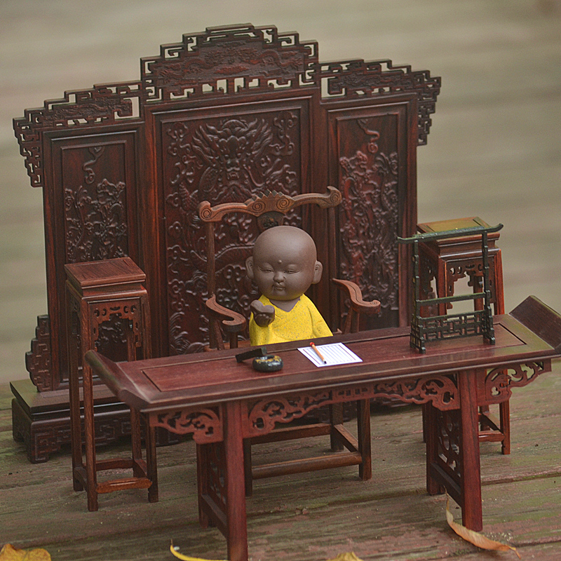 Chinese Ancient Style Miniatur - Dollhouse Furniture Set ulasan dan harga
