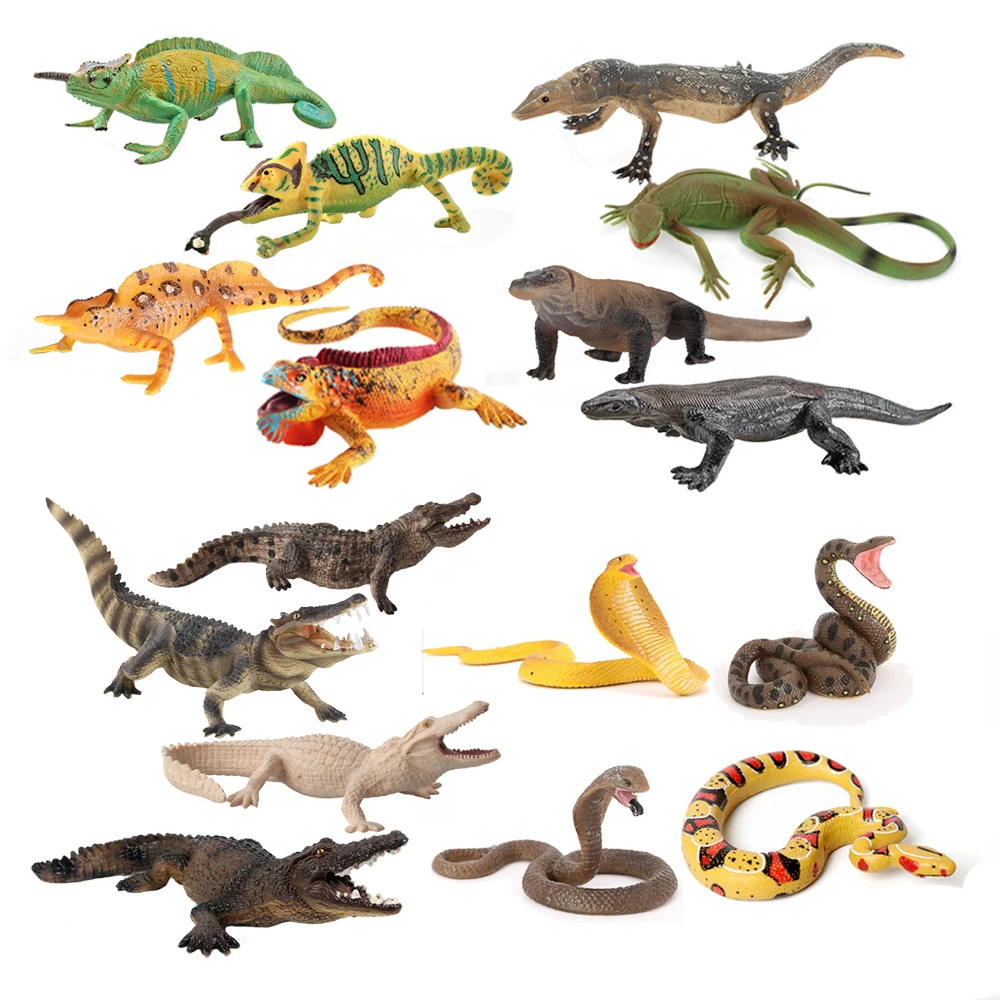 Plastic Chameleon Model Toy Ig - Sandbox Play Set ulasan dan harga
