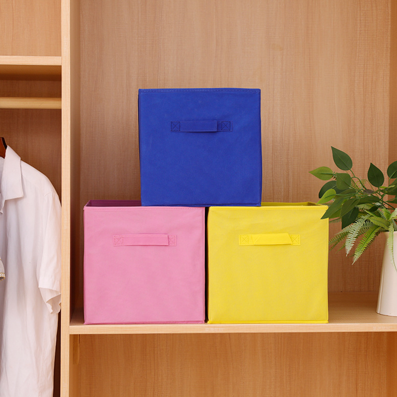 Cube Non Woven Fabric Storage  - Kids Toys Drawers ulasan dan harga