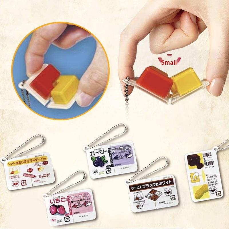 Mini Jam Snap Fidget Toys Food - Kids' Toy ulasan dan harga