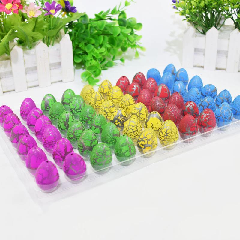 10/20/60pcs Mini Hatching Dino - Kids Toys Play Egg ulasan dan harga