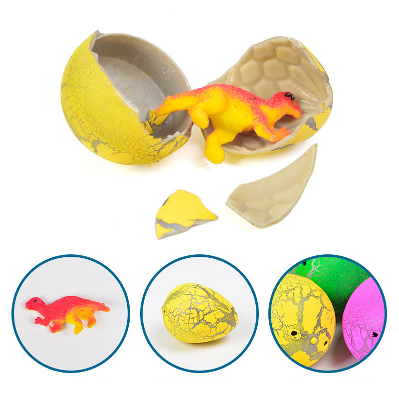10/20/60pcs Mini Hatching Dino - Kids Toys Play Egg ulasan dan harga