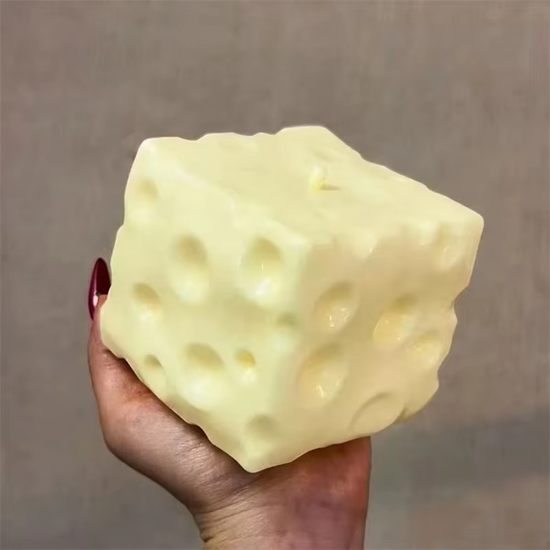 Milk Yellow Cheese Squishy Str - Kids Quiet Toys ulasan dan harga