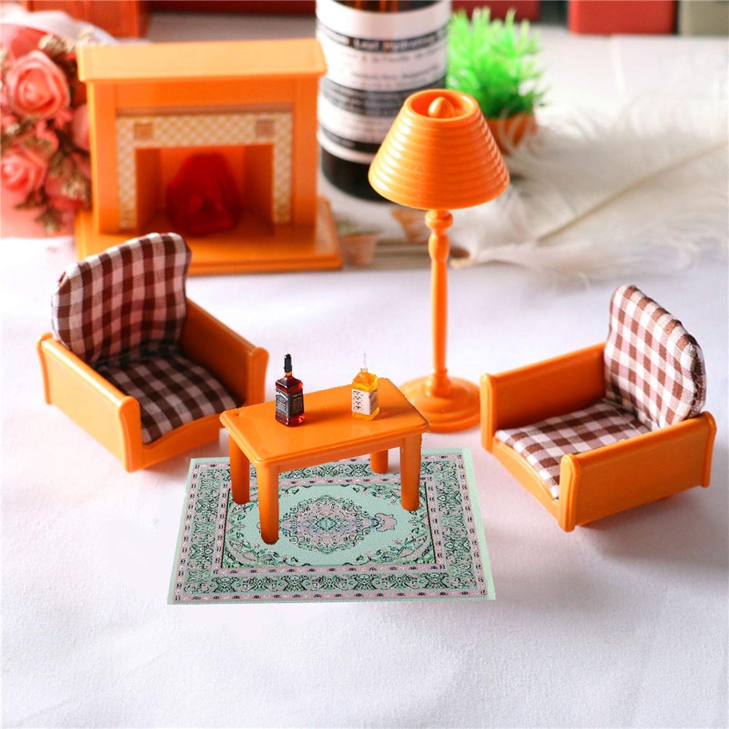 1/12 Scale Dollhouse Furniture - Dollhouse Furniture Set ulasan dan harga