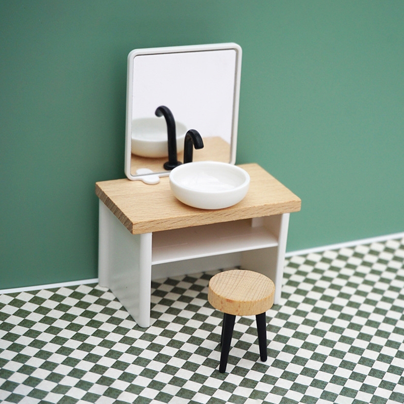 1:6/1:12 Dollhouse Miniature B - Dollhouse Furniture Set ulasan dan harga