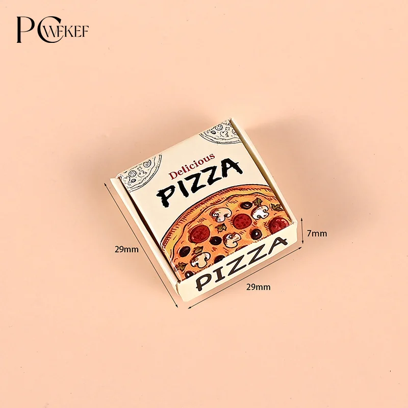6pcs Dollhouse Miniature Pizza - Dollhouse Furniture Set ulasan dan harga