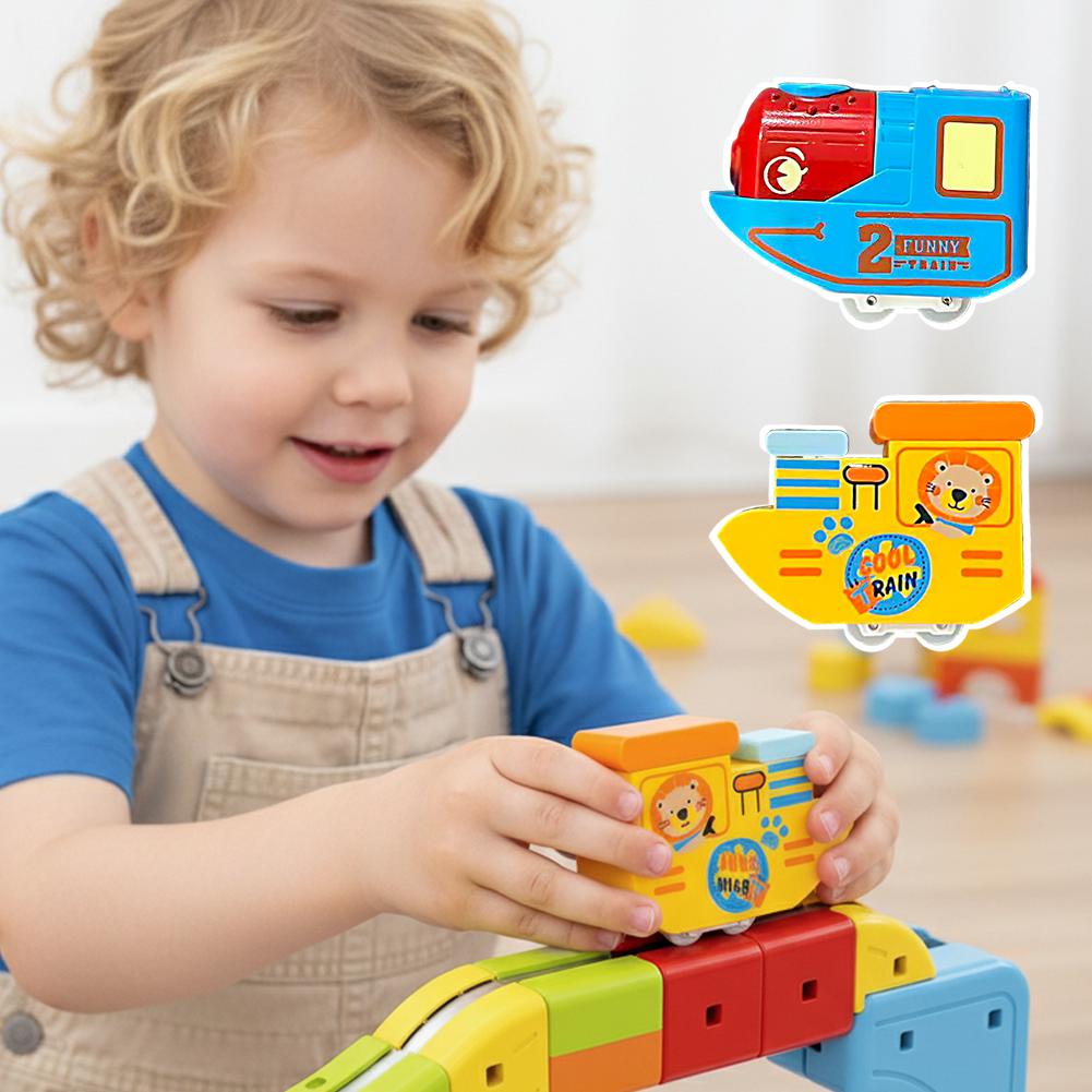 Magnetic Track Car Toy for Kid - Kids Toys Electric Car ulasan dan harga