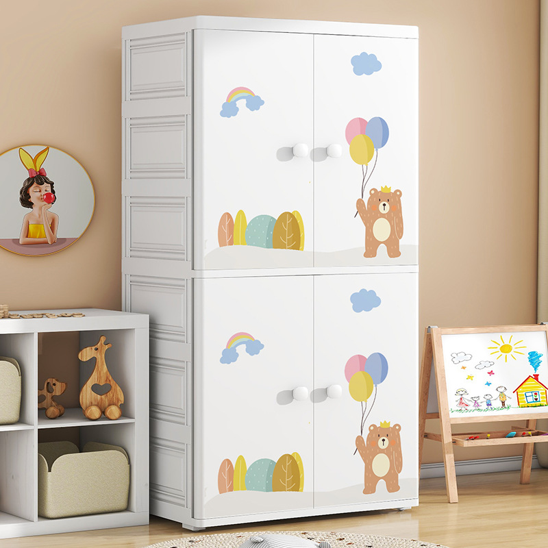 Kids Double Door Plastic Toy C - Kids Toys Drawers ulasan dan harga