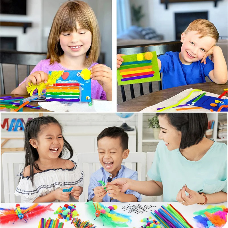 1000pcs Kids Crafts Art Suppli - Kid Toys And Craft ulasan dan harga