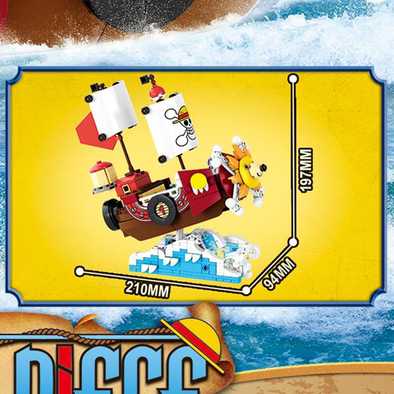 In Stock One Piece Pirate Ship - Sandbox Play Set ulasan dan harga