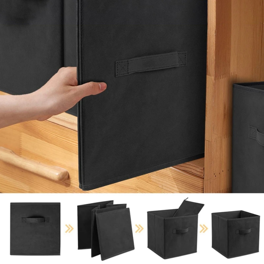 Storage Bin Non Woven Fabric S - Kids Toys Drawers ulasan dan harga