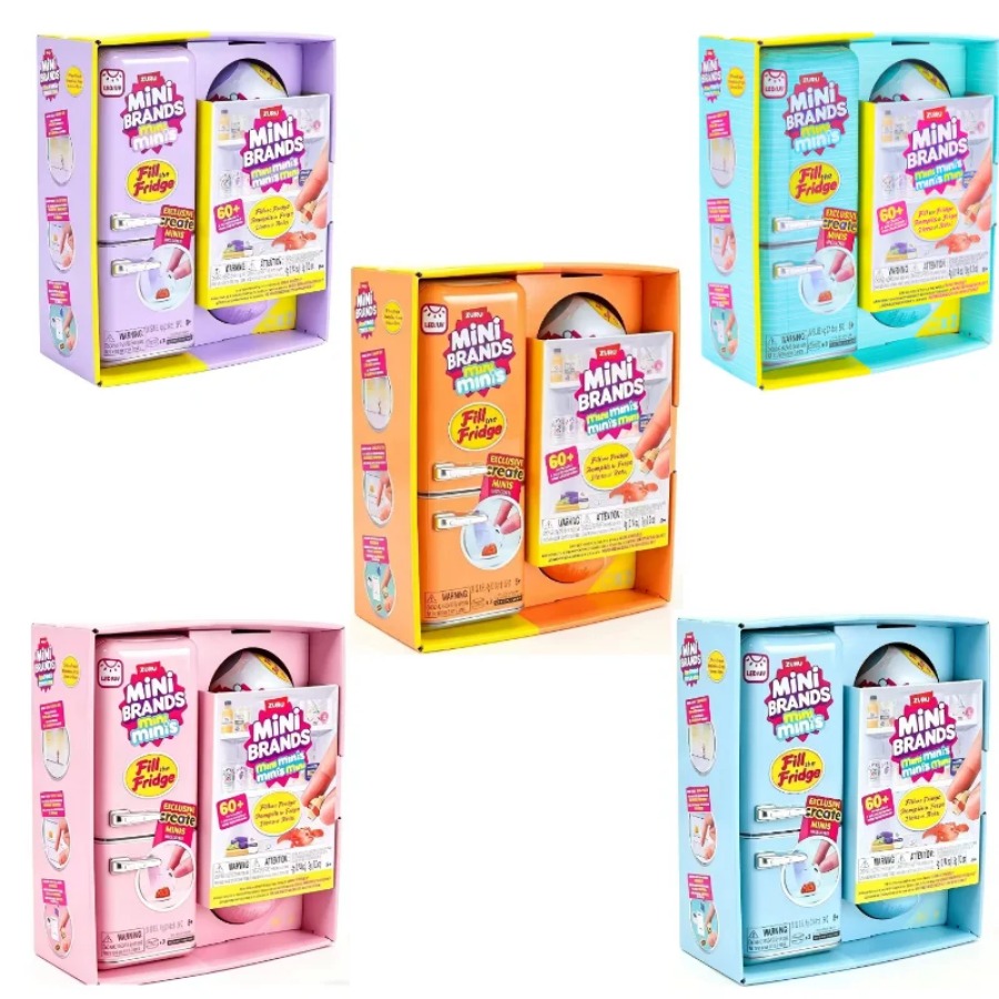 ZURU 5 Surprise Mini Fridge Ba - Kids Toys Brand ulasan dan harga