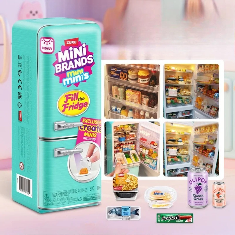 ZURU 5 Surprise Mini Fridge Ba - Kids Toys Brand ulasan dan harga