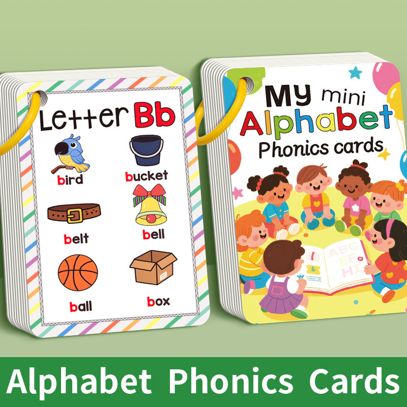 27Pcs/set Learning Card Cartoo - Educational Flash Card ulasan dan harga