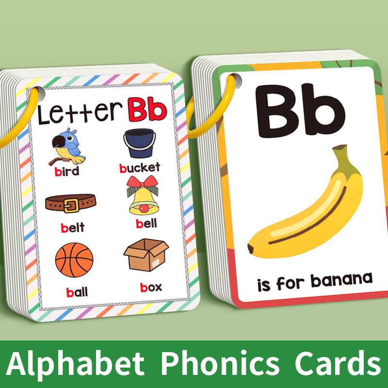 27Pcs/set Learning Card Cartoo - Educational Flash Card ulasan dan harga